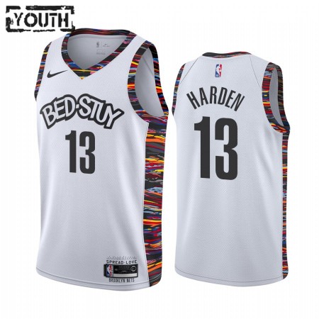 Maglia NBA Brooklyn Nets James Harden 13 Nike 2019-2020 City Edition Swingman - Bambino